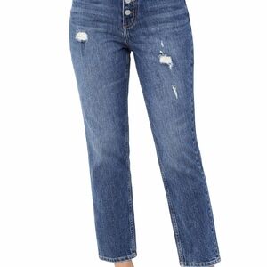 GAP Cheeky Straight Distressed Jeans 4/27 - Worn Without Tag